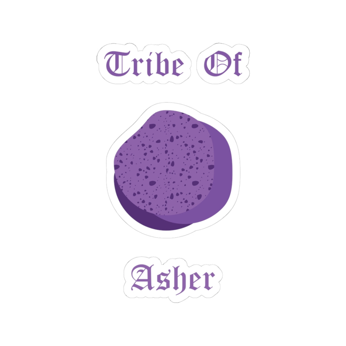 Emblem of Tribe Asher Sticker