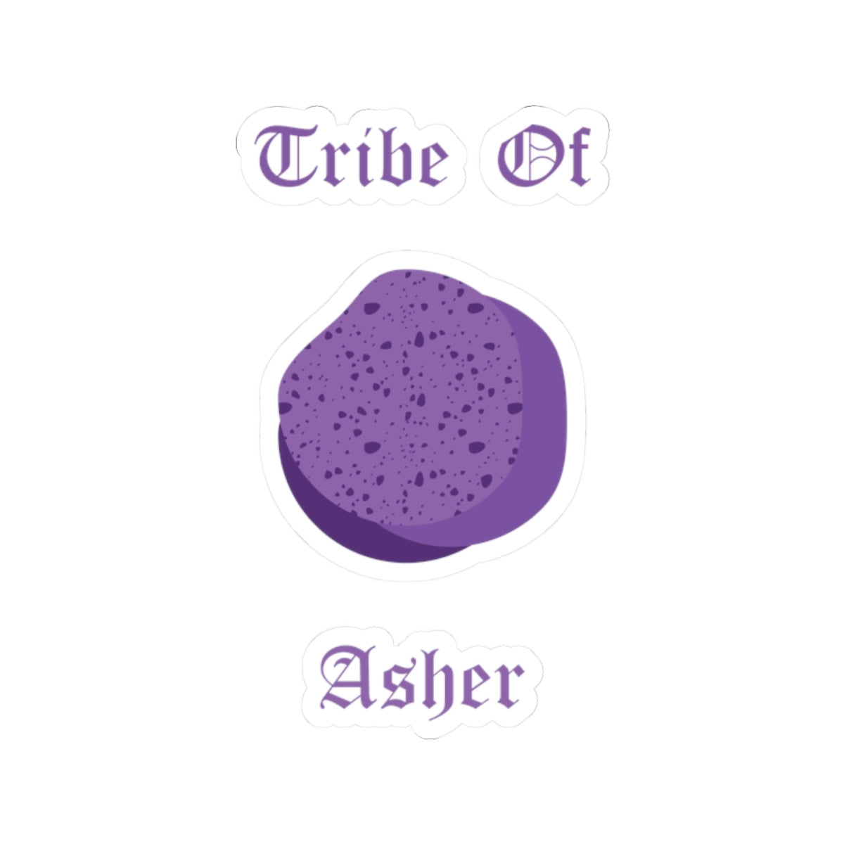 Emblem of Tribe Asher Sticker